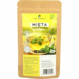 Mięta Pieprzowa Suszona BIO 50 g - Pięć Przemian