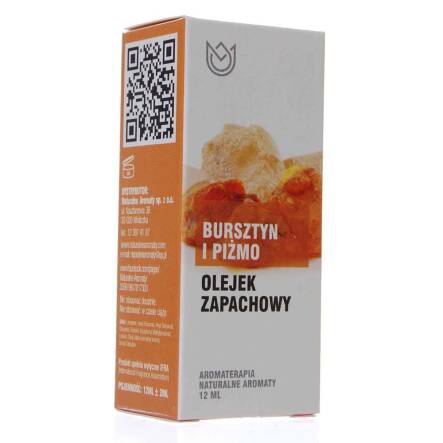 Olejek Zapachowy Bursztyn i Piżmo 12 ml - Naturalne Aromaty