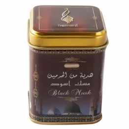 Kostka Perfum Arabskie Czarne Piżmo (Puszka) 25 g - Hemani