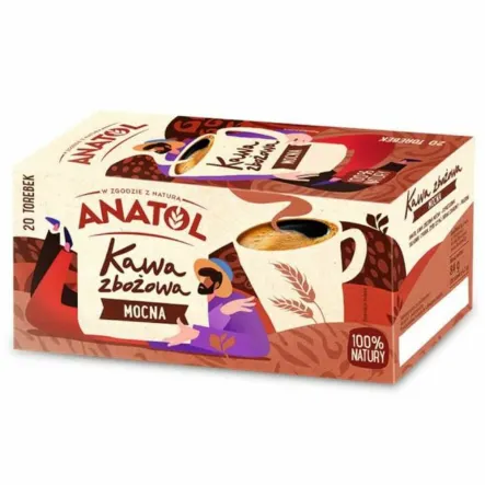Kawa Zbożowa Mocna Expresowa 84 g (20x 4,2 g) - Anatol