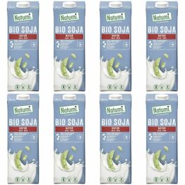 Zestaw 8 x Napój Sojowy Naturalny Bio 1 l UHT - Natumi
