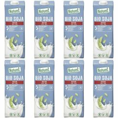 Zestaw 8 x Napój Sojowy Naturalny Bio 1 l UHT - Natumi
