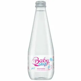 Woda Źródlana Niegazowana 330 ml (Szklana Butelka) - Baby Zdrój