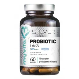 Silver Pure Probiotyk 9 mld CFU 60 Kapsułek - MyVita