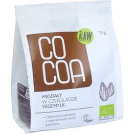 Migdały w Czekoladzie Vegemylk Bio 70 g - Cocoa