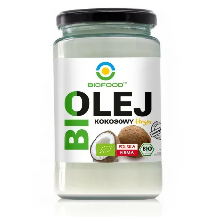 Olej Kokosowy Virgin Bio 670 ml - Bio Food