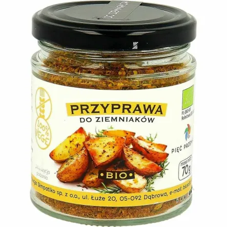 Przyprawa do Ziemniaków BIO 70 g - Pięć Przemian