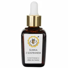 Olejek do Twarzy Śliwka z Szafranem 30 ml - Miodowa Mydlarnia