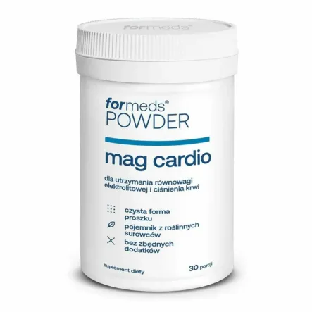 MAG CARDIO Magnez, Potas, Witamina B6 30 Porcji - Formeds