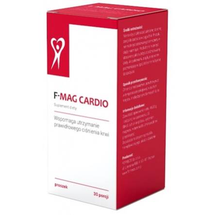 F-MAG CARDIO Magnez, Potas, Witamina B6 57 g (30 porcji) - Formeds 