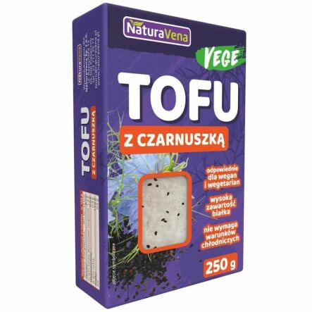 Tofu Kostka z Czarnuszką 250 g - NaturAvena
