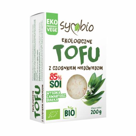 Tofu Z Czosnkiem Niedźwiedzim Ekologiczne Bio 200 g Symbio