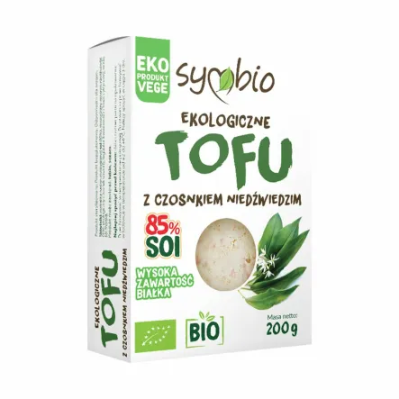 Tofu Z Czosnkiem Niedźwiedzim Ekologiczne Bio 200 g Symbio