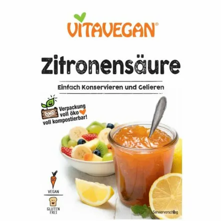 Kwasek Cytrynowy 10 g - Vitavegan
