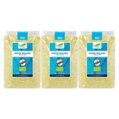 Zestaw 3 x Kasza Jaglana Bezglutenowa Bio 1 kg - Bio Planet