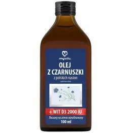 Olej z Czarnuszki + Witamina D3 100 ml - MyVita