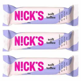 3 x Baton z Nadzieniem Toffi w Czekoladzie Mlecznej Soft Toffee 28 g - Nicks