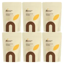 6 x Mieszanka Chlebowa CHLEB DRWALA PEŁNOZIARNISTY 500 g - Naturalnie Zdrowe