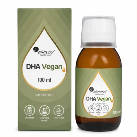 Vegan Omega 3 DHA 100 ml - Aliness