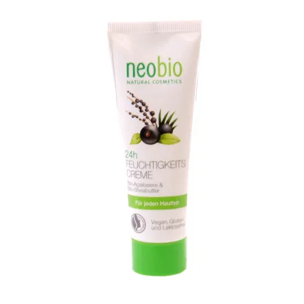 Krem Nawilżający do Twarzy Z Wyciągiem z Aloesu i Jagód Acai Eko 50 ml - Neobio