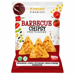 Piramidki Proteinowe Barbecue 60 g - Popcrop