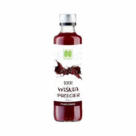 Przecier Owocowy Wiśnia 250 ml - Natturelly