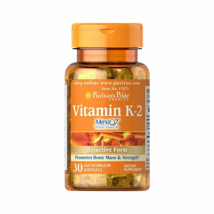 Witamina K-2 50 mcg 30 Kapsułek Puritans Pride