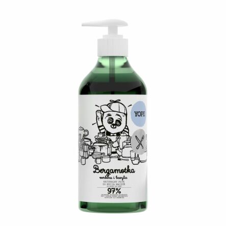 Płyn do Mycia Naczyń Bergamotka 750 ml - Yope