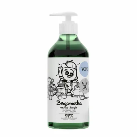 Płyn do Mycia Naczyń Bergamotka 750 ml - Yope