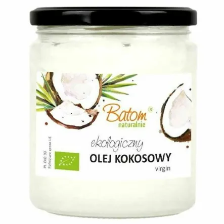 Olej Kokosowy Virgin Bio 500 ml - Batom
