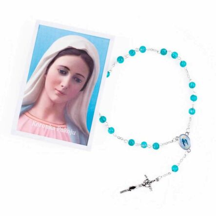 Koronka Pokoju Medjugorje plus Instrukcja Modlitwy JJS R958