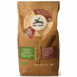 Makaron z Płaskurki Razowy Penne Bio 500 g - Alce Nero