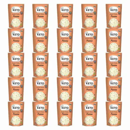 25 x Makaron Konjac Penne Bio 270 g (200 g) - Keto Chef