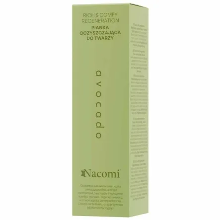 Pianka Oczyszczająca Do Twarzy Rich and  Comfy Regeneration 150 ml - Nacomi