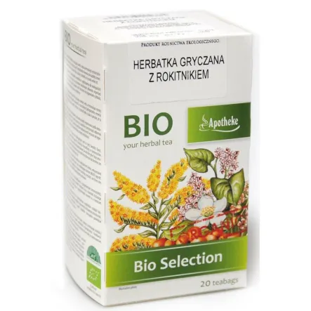 Herbatka Gryczana Z Rokitnikiem  Bio 20 X1,5 G -Apotheke