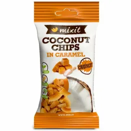 Chipsy Kokosowe do Kieszeni KARMEL 45 g - Mixit