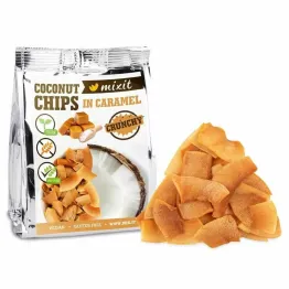 Chipsy Kokosowe do Kieszeni KARMEL 60 g - Mixit