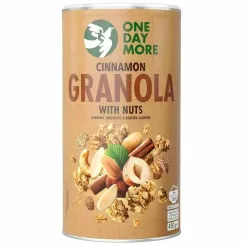 Granola Cynamonowa z Orzechami 450 g - One Day More