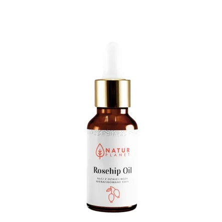 Olej z Nasion Dzikiej Róży  Nierafinowany 30 ml Natur Planet