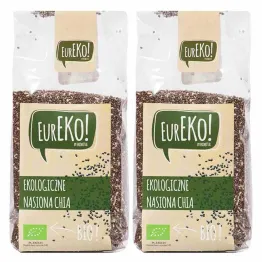 Nasiona Chia 400 g Bio - Zestaw 2 x Nasiona Chia Bio 200 g - Eureko - Szałwia Hiszpańska Eko