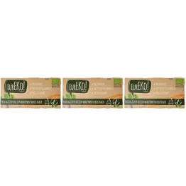 3 x Bulion Warzywny w Kostkach Bezglutenowy Bio 100 g - Eureko