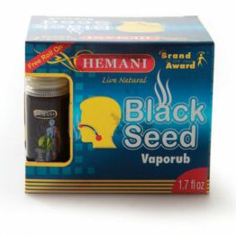 Maść Mentolowa z Czarnuszką + Olejek Ułatwiający Oddychanie VAPORUB 50 ml +5 ml - Hemani
