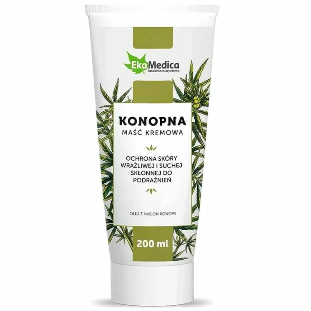 Maść Kremowa Konopna 200 ml - Ekamedica