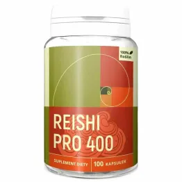 Reishi Pro 100 Kapsułek x400 mg - Nanga