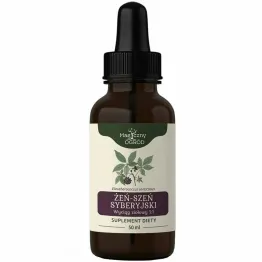 Żeń-szeń Syberyjski Wyciąg Ziołowy 1:1 50 ml - Nanga