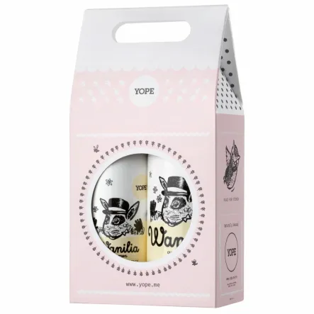 DWUPAK Mydło 500 ml+ Balsam WANILIA 300 ml - YOPE 