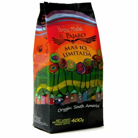 Yerba Mate El Pajaro Mas IQ Limitada 400 g