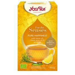 Herbatka dla Zmysłów Szczęście Bio (20 x 2,2 g) 44 g - Yogi Tea