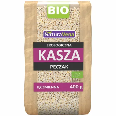 Kasza Jęczmienna Pęczak 400 g Bio - NaturAvena 