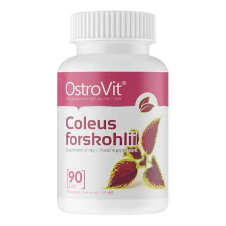 OstroVit Coleus Forskohlii 90 Tabletek - Wyprzedaż